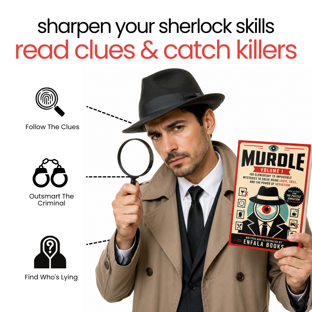 Murdle | 100 Murder Mystery Logic Puzzles