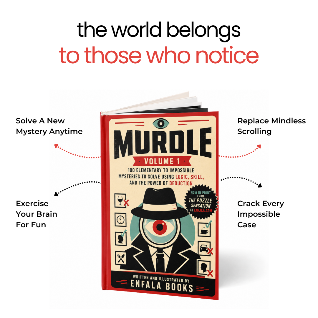 Murdle | 100 Murder Mystery Logic Puzzles