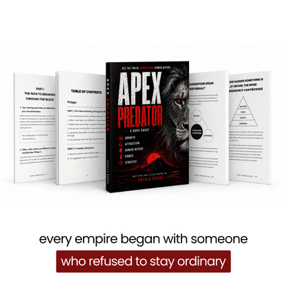 Apex Predator | Master Power, Attraction & Strategic Thinking