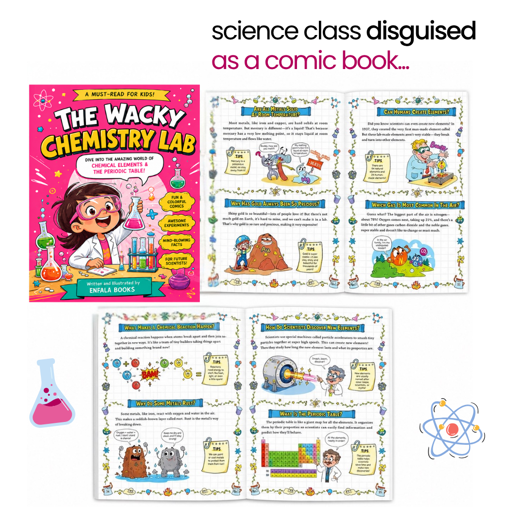 The Wacky Chemistry Lab: A Fun Chemistry Comic Guide