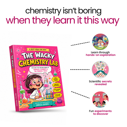The Wacky Chemistry Lab: A Fun Chemistry Comic Guide for Kids