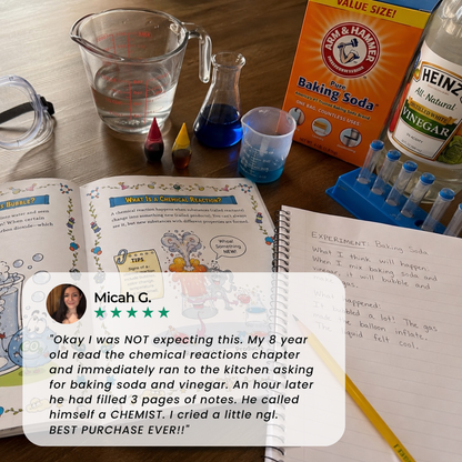 The Wacky Chemistry Lab: A Fun Chemistry Comic Guide for Kids