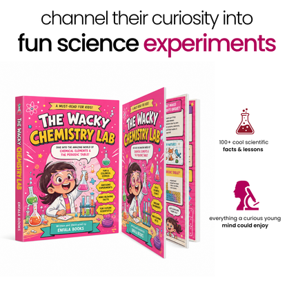 The Wacky Chemistry Lab: A Fun Chemistry Comic Guide for Kids