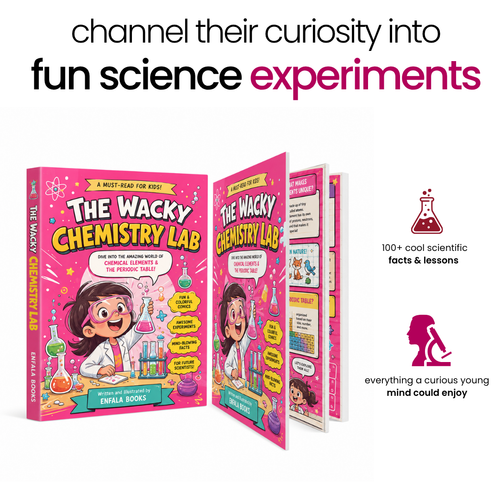 The Wacky Chemistry Lab: A Fun Chemistry Comic Guide for Kids