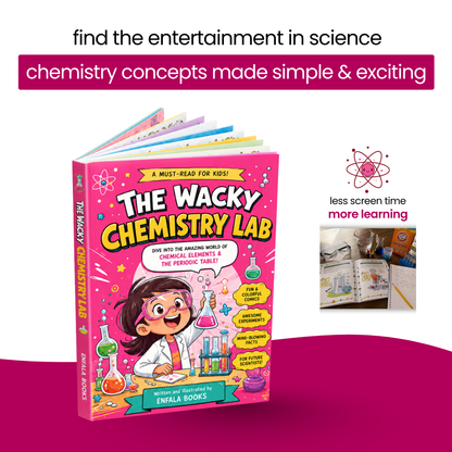 The Wacky Chemistry Lab: A Fun Chemistry Comic Guide for Kids