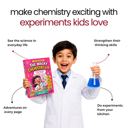 The Wacky Chemistry Lab: A Fun Chemistry Comic Guide for Kids